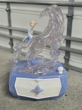 Disney Frozen 2 Elsa  Nokk Lights Up Musical Jewelry Box Moving Elsa Works