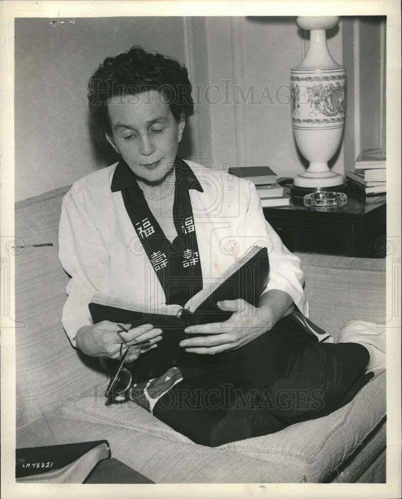 1961 Press Photo Adela Rogers St. Johns journalist - dfpb19957