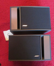 Bose Model 141 Full-Range Bookshelf Speakers Pair - Dark Gray Tested C 
