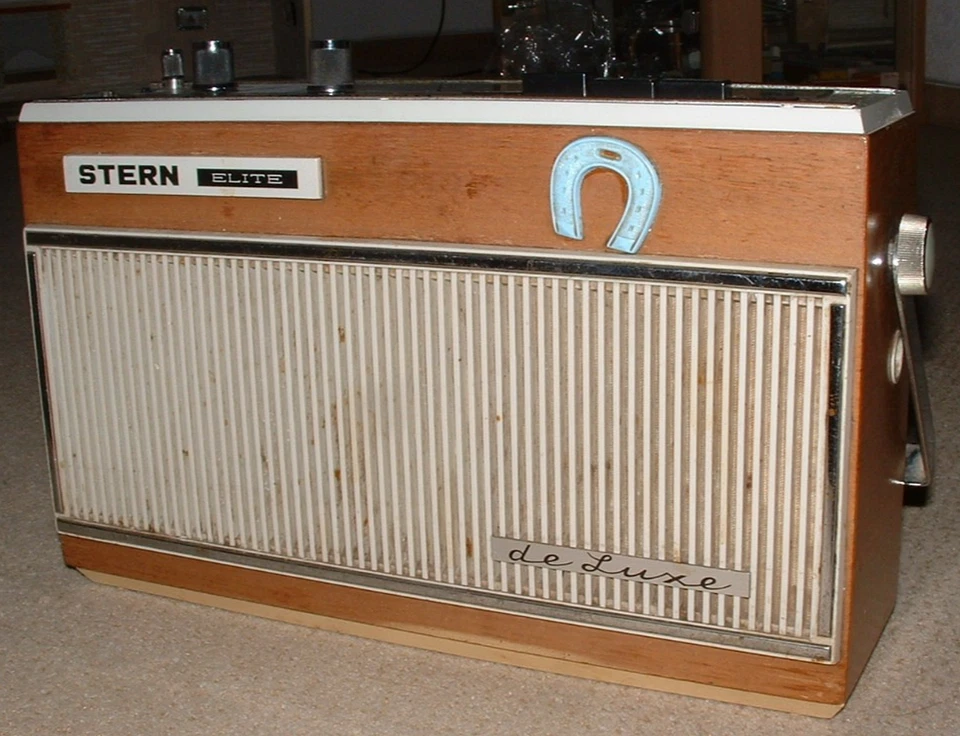Kofferradio Transistorradio STERN ELITE de Luxe VEB Stern Radio Berlin RFT DDR - Bild 2 von 4