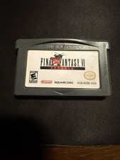 Final Fantasy VI Advance Nintendo Game Boy Advance GBA Authentic Tested + Case