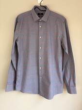 Hugo Boss Marley Sharp Fit Dress Shirt Blue P...