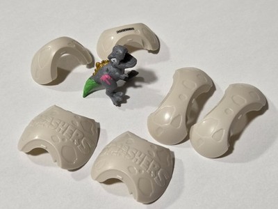 Zuru Smashers Dino Island Collectible, Gray Tyrannosaurus Rex, T-Rex With Egg