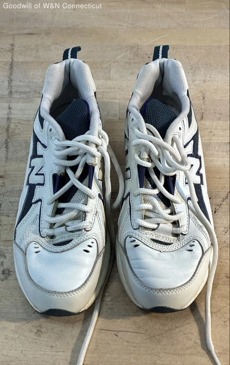 Vintage New Balance Shoes D401428 Blue Collectible Vintage NEW BALANCE Blue Suede Sneakers Mens Size12 RARE | eBay main image 3