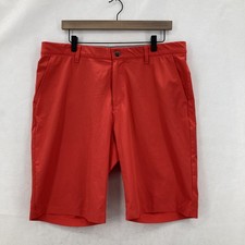 Adidas Golf Ultimate 365 Golf Shorts Mens 36 Red Stretch Performance Waistband