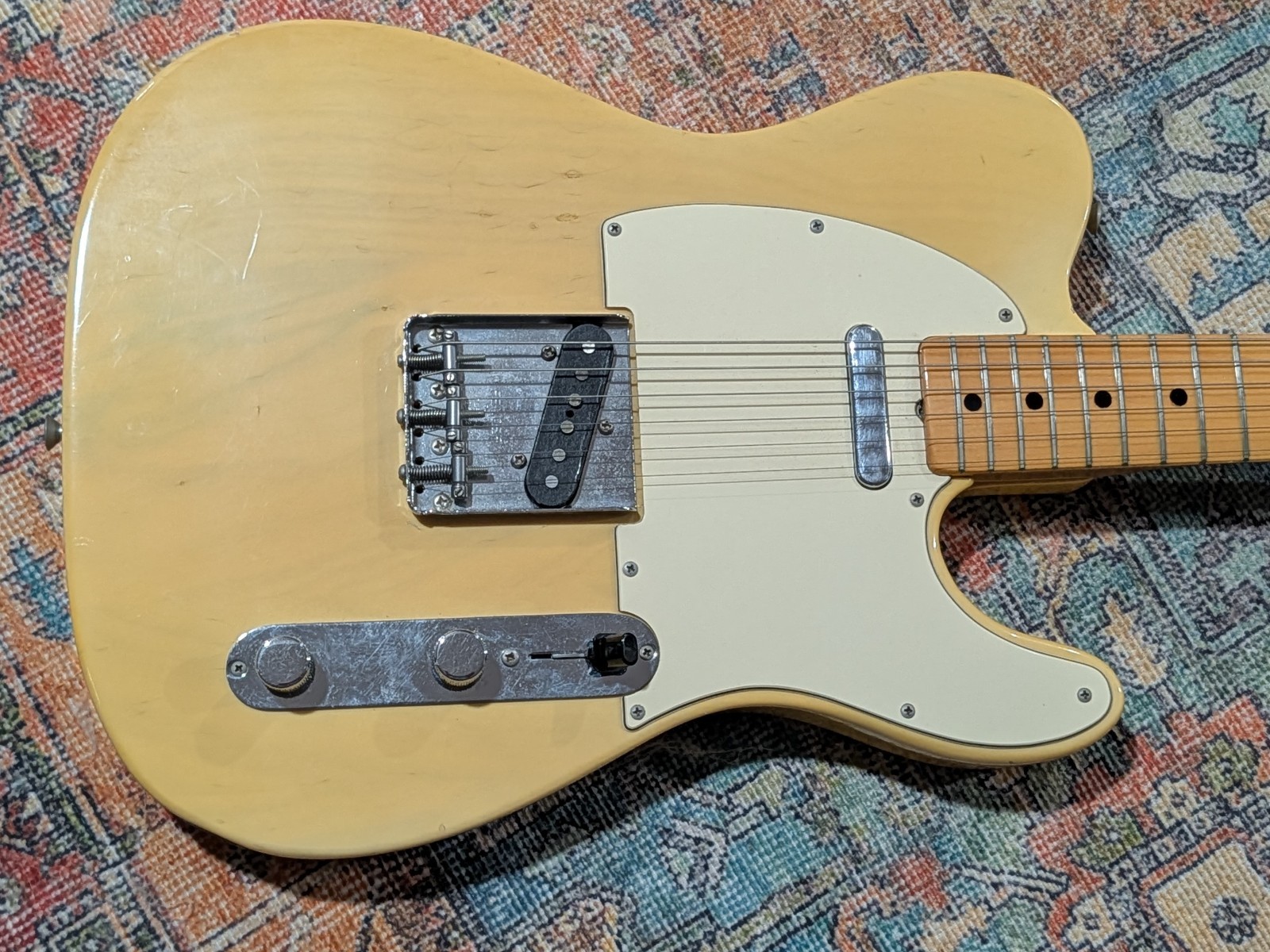 1973 Fender Telecaster, Blond, Maple Neck, Ash Body, G&G Prem Case, 6 5 Pounds !