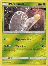 Pheromosa Holo Rare SM - Forbidden Light 11/131 MP Reverse Holofoil LP-MP