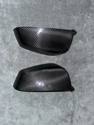 Pair Of Original BMW Exterior Mirror Cap Carbon 51-16-2-167-295 2012-2020 M Perf