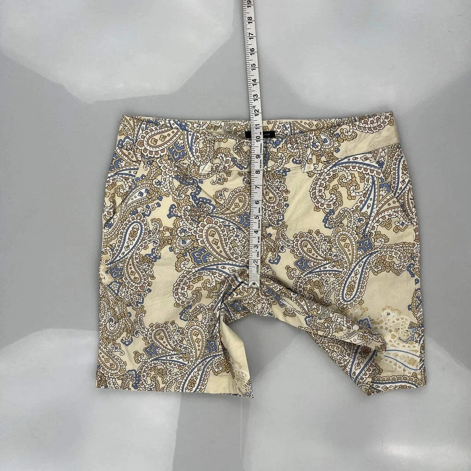 Tommy Hilfiger Pantalones Cortos Florales - 36W Reino Unido 14 Algodón Multicolor Foto 4 de 4