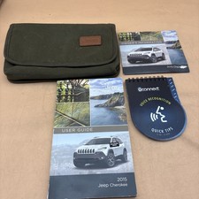 2015 Jeep Cherokee owners manual Owners Information CD,Case,Free Shipping