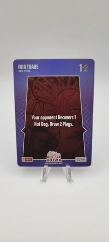 2026 Bo Jackson Battle Arena Fair Trade #BPL-12 Bonus Play Foil SSP RARE