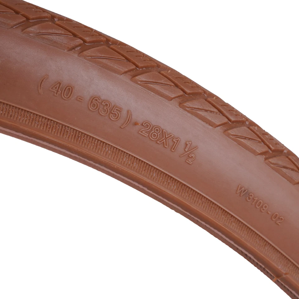 2x Set Fahrrad-Reifen Braun 28" 28 x1 1/2 Zoll ETRTO 40-635 Fahrrad-Decke Mantel - Bild 2 von 3