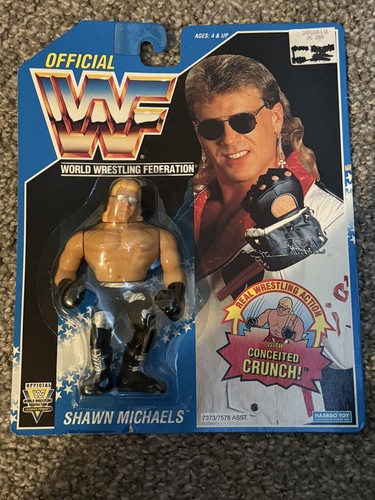 Shawn Michaels Series 10 WWF Hasbro MOC figure Vin...