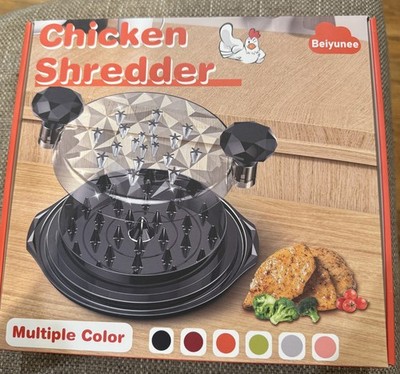 10'' Pro Chicken Shredder Tool Twist Large for Kitchen, BPA-Free Food-Safe Meat