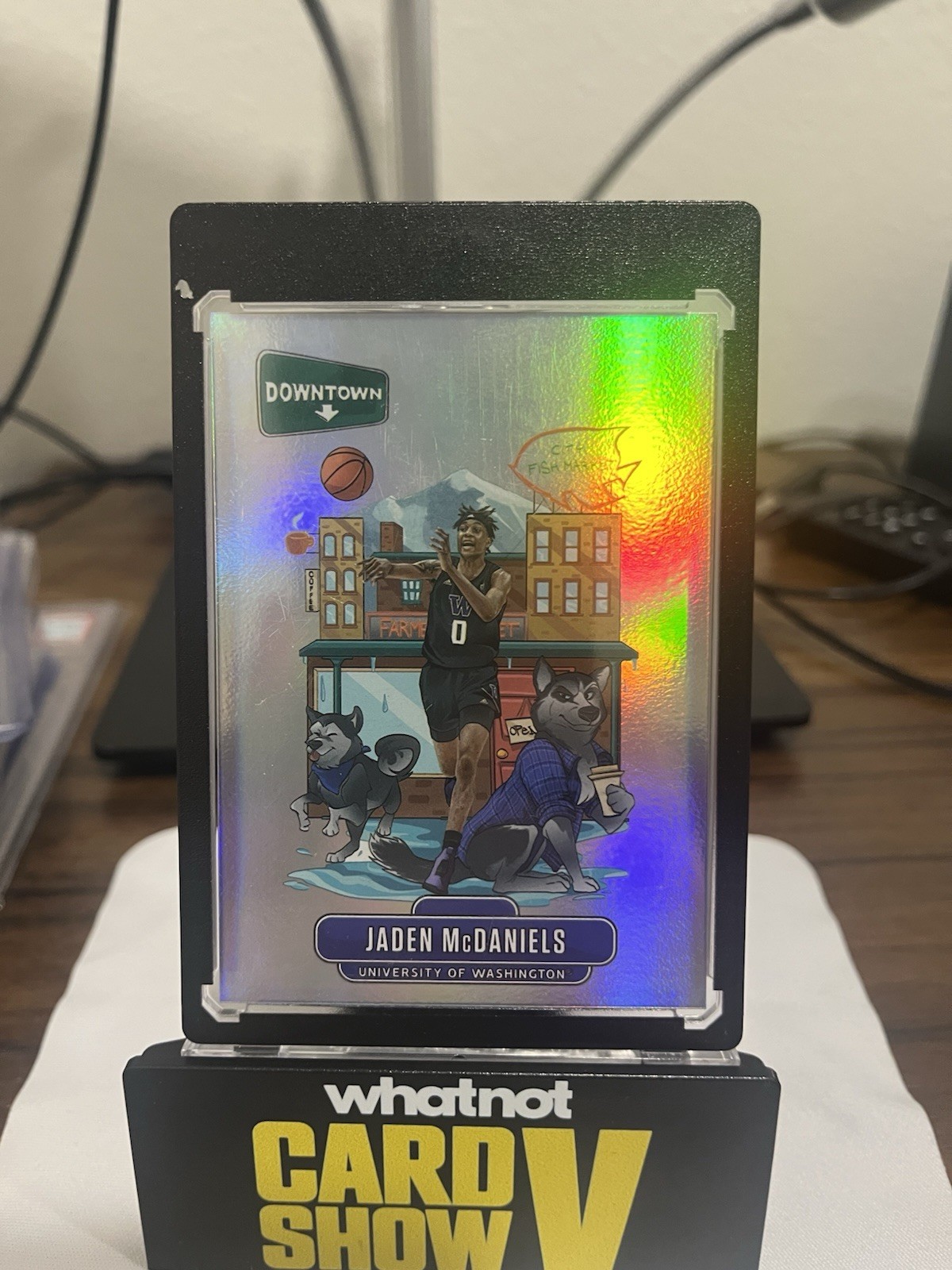 2020-21 Panini Prizm Draft Picks - Downtown Jaden McDaniels #D-9 (RC)
