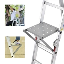 JADDUO Ladder Work Platform Anti-Slip Accessories Step Ladders Extension Stand