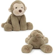 Jellycat Smudge Monkey Soft Plush Toys NWT Birthday Gifts 10.2 in