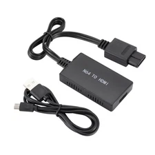 N64 to HDMI Converter Adapter w/ HD Link Cable For N64/SNES/NGC/SFC Plug&Play