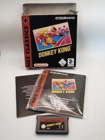 Nintendo Donkey Kong NES Classics | Game Boy Advance (GBA) PAL OVP + Handbuch