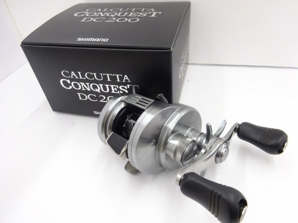 SHIMANOのCALCUTTA CONQUEST DC 200リール Shimano 19 Calcutta Conquest DC 200 (Right handle)