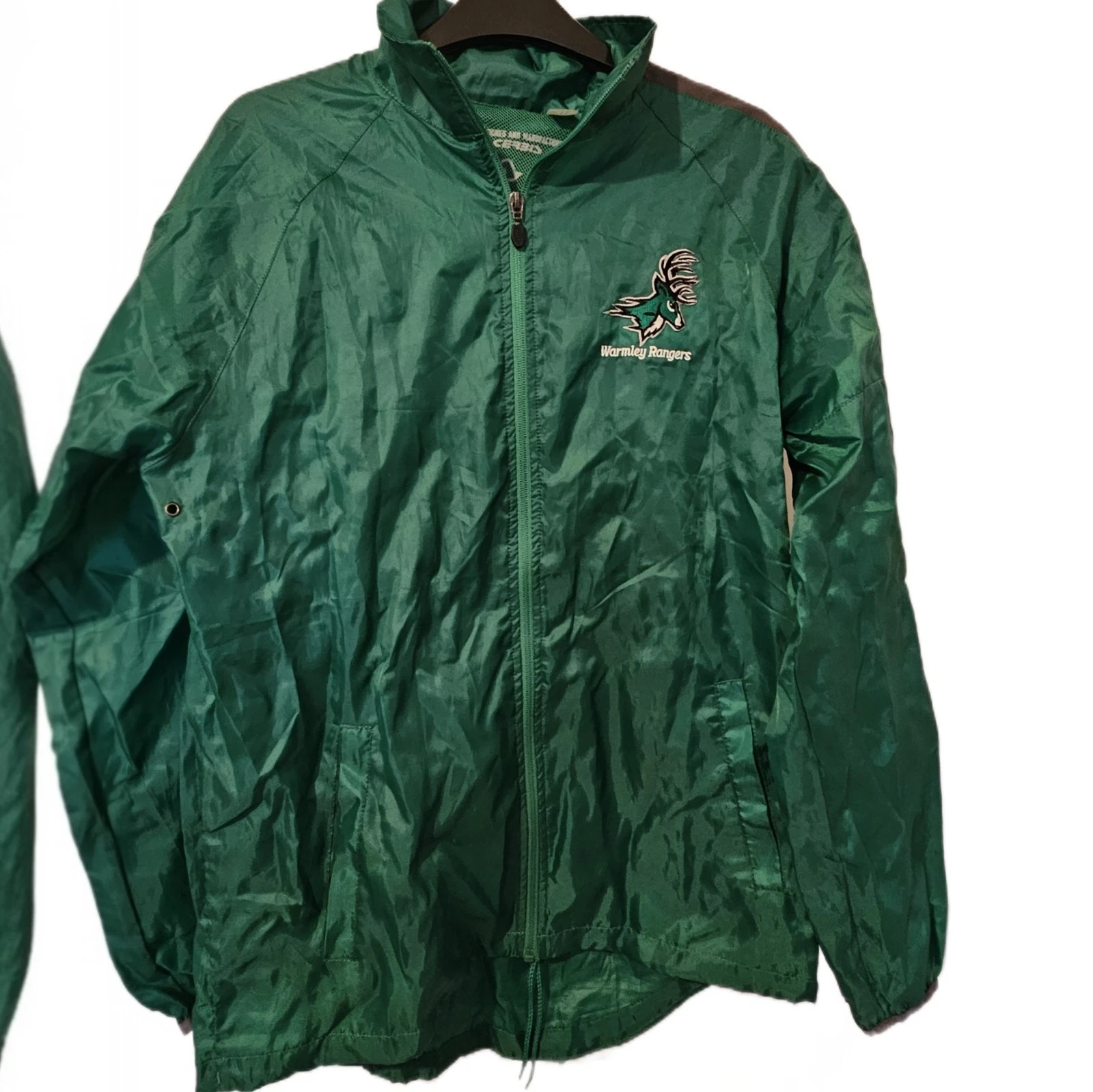 Unisex Warmley Ranger Green Rain Coat Size Medium Preloved Good Condition