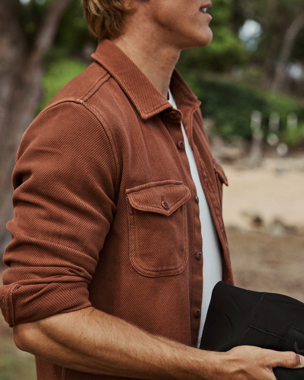 Outerknown Blanket Shirt New With Tags - Mens XL Chroma