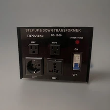 Dynastar Step Up/Down Voltage Transformer DS-1000