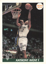 1991-92 Front Row Draft Pick - #9 Anthony Avent Seton Hall Bucks