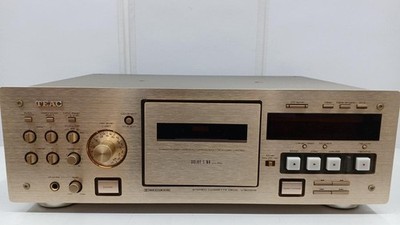 TEAC V-6030S Stereo Cassette Deck 3-Head Dolby S Gold Audio Player Tested