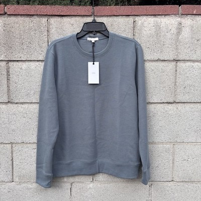 NWT $175 Onia Men s Cotton Waffle Crewneck Sweater Green Sz S