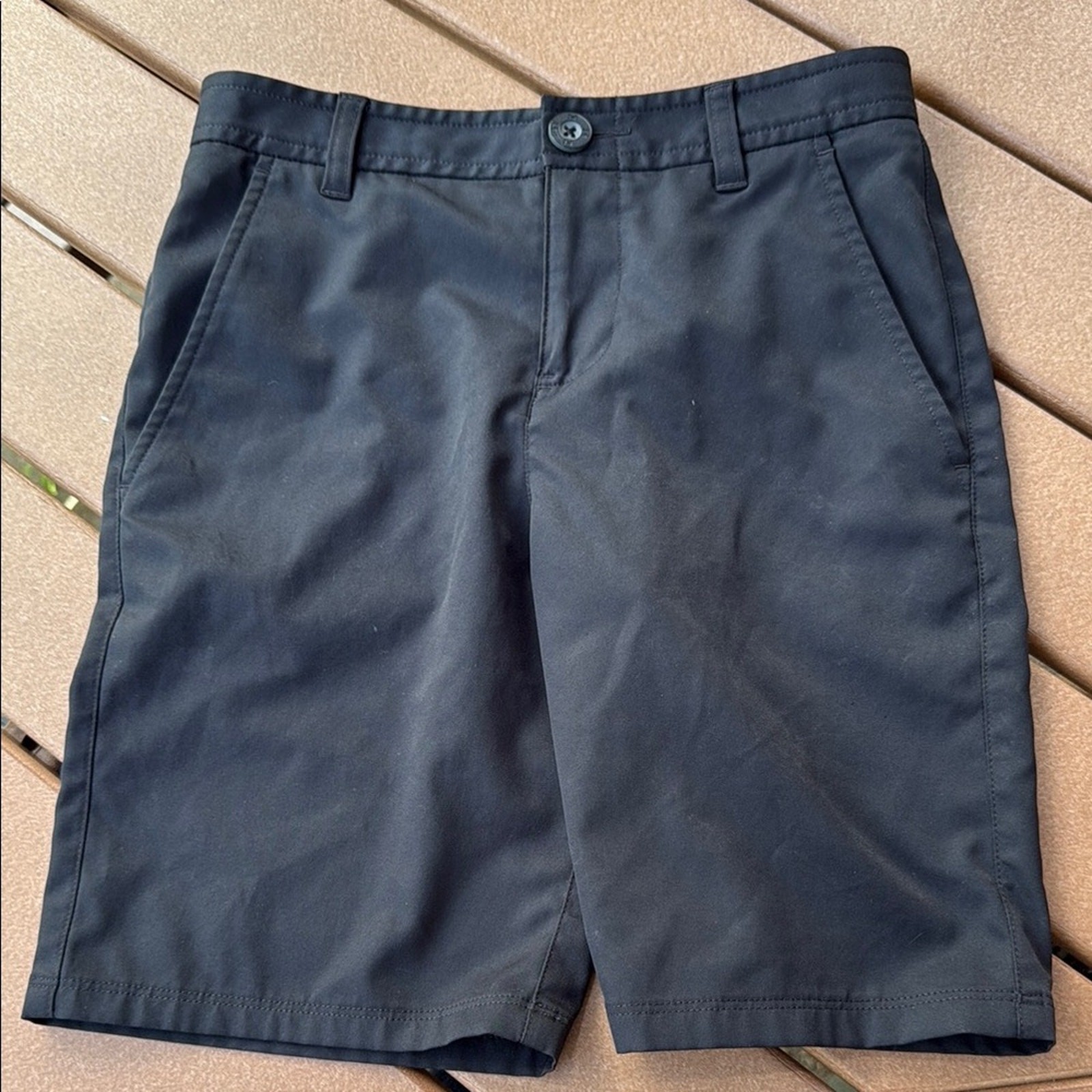 UA Matchplay Boys' Shorts Loose Size 12 Black