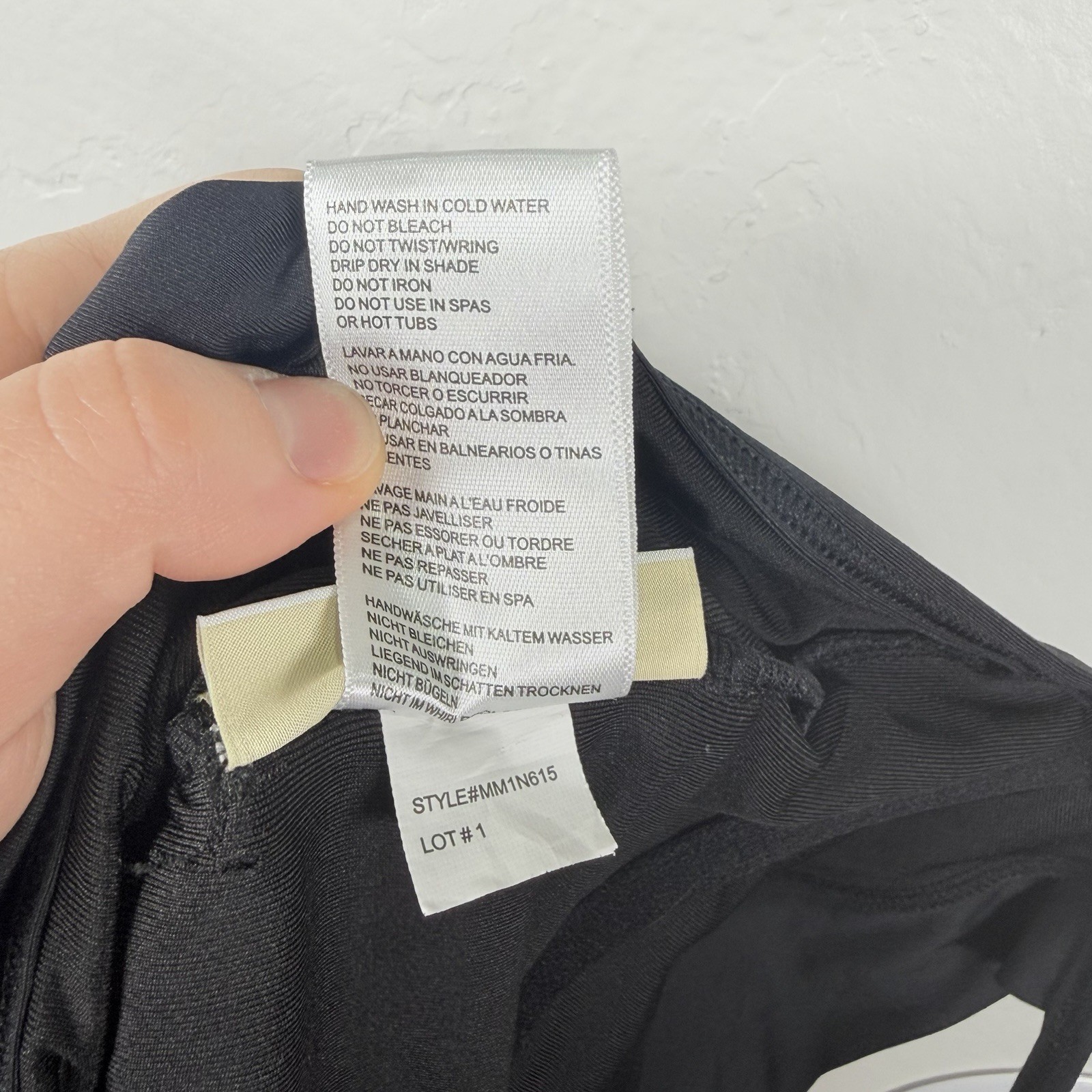 MICHAEL Michael Kors Women's Underwire Logo-Belt One-Piece Swimsuit (12, Black) thumbnail 9