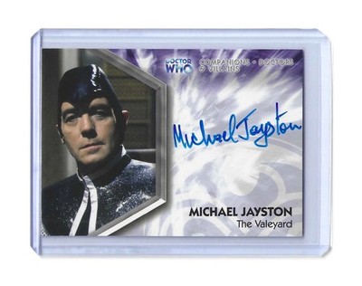2006 DOCTOR WHO TRILOGY - AUTOGRAPH DWT-A12 MICHAEL JAYSTON as The Valeyard