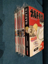 MANGA NARUTO LOTTO FUMETTI DAL N°1 AL N°4 + ROMANZO PANINI COMICS 2021