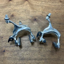 Cannondale C4 Brakeset Road Bike Brake Calipers Dual Pivot Silver