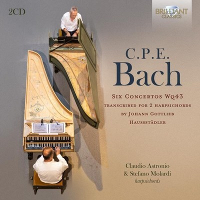 Carl Philipp Emanuel Bach C.P.E. Bach: Six Concertos Wq43 (CD) Album