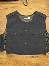 Blauer 8370 Polyester Armor Skin Outer Vest Carrier Dark Navy M/L