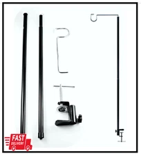 Rotary Motor Stand Tool Flex Shaft Holder Motor Hanger with Table Clamp