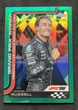 2025 Topps Chrome F1 GEORGE RUSSELL Las Vegas GP Winner TEAL Refractor /299 #114