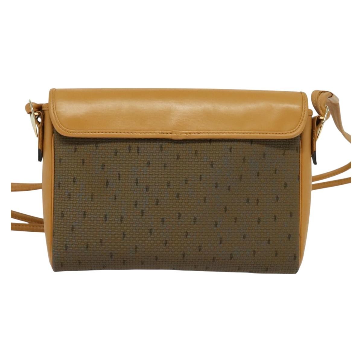Borsa a tracolla SAINT LAURENT in PVC beige oro originale BA3479