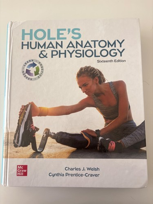 #ad holes human anatomy and physiology 16th edition $62.99