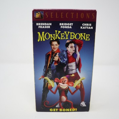 Monkey Bone, Bridget Fonda, Brendan Fraser, Chris Kattan, Comedy VHS 2001