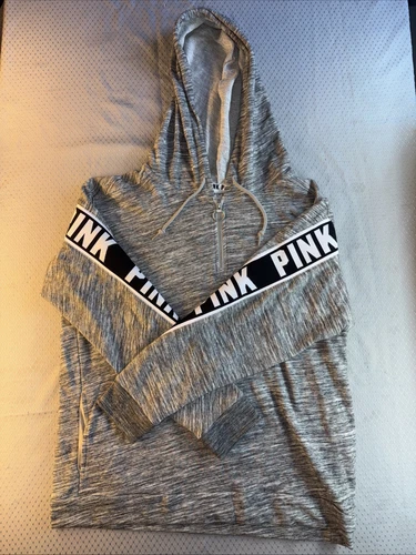 UNDERCOVER Felpa con cappuccio rosa Victoria Secret taglia Large