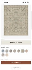 Ruggable Kamran Rug 245x305cm – Large Traditional Vintage Style Washable rug 