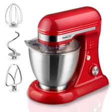 Geek Chef Electric Stand Mixer 4.8QT 12 Speeds Tilt-head Food Mixer w Dough Hook