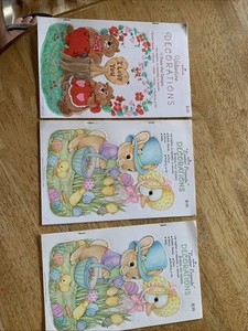 Vintage Hallmark Easter Valentine Decorations