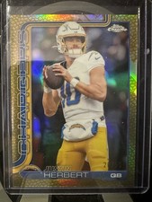 2025 Topps Chrome Justin Herbert Pigskin Refractor 20/50