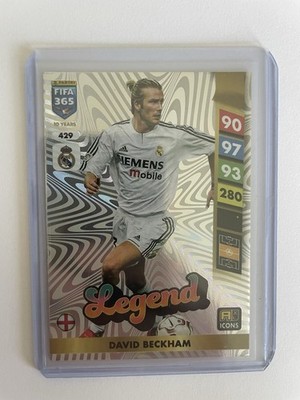 Panini David Beckham Legend Adrenalyn XL FIFA 365 2025 Real Madrid