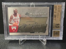 2004-05 SP Signature Edition Signatures MICHAEL JORDAN #MJ BGS 9.5 AUTO 10