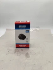 SCHLAGE - Matte Black Keyed Entry Door Handle -  Bowery Knob -